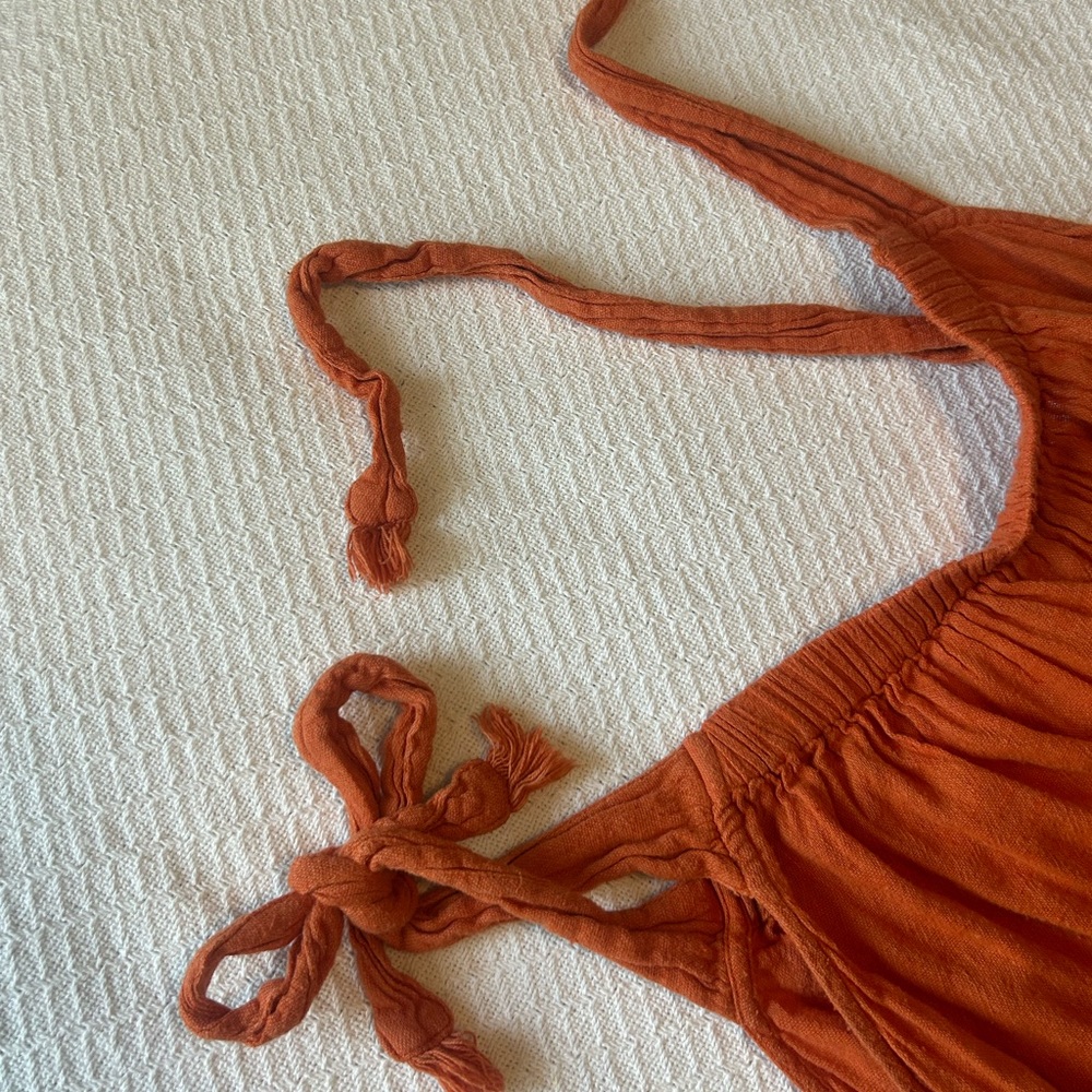 Free people, medium, dress, orange